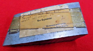 WWII JAPANESE AIRCRAFT PROPELLER RELIC TARAWA SOUVENIR OF US NAVY OFFICER LST851