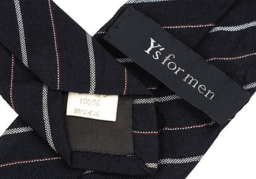 Y's for men Rayon Regimental Tie Size Free(K-163234) - Picture 5 of 5
