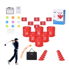 Backyard Golf Game, 6 Hole Golf Course, Golf Game Practice Games, Golf Chipping