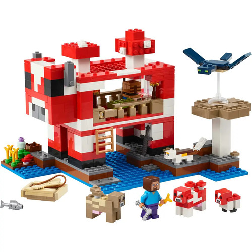 LEGO® Minecraft™ 21270 Das Pilzkuh-Haus - Bild 2 von 5