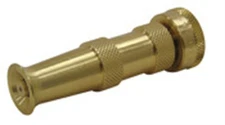 Dramm Gold Brass 10 to 60 PSI Twist Control Adjustable Hose Nozzle