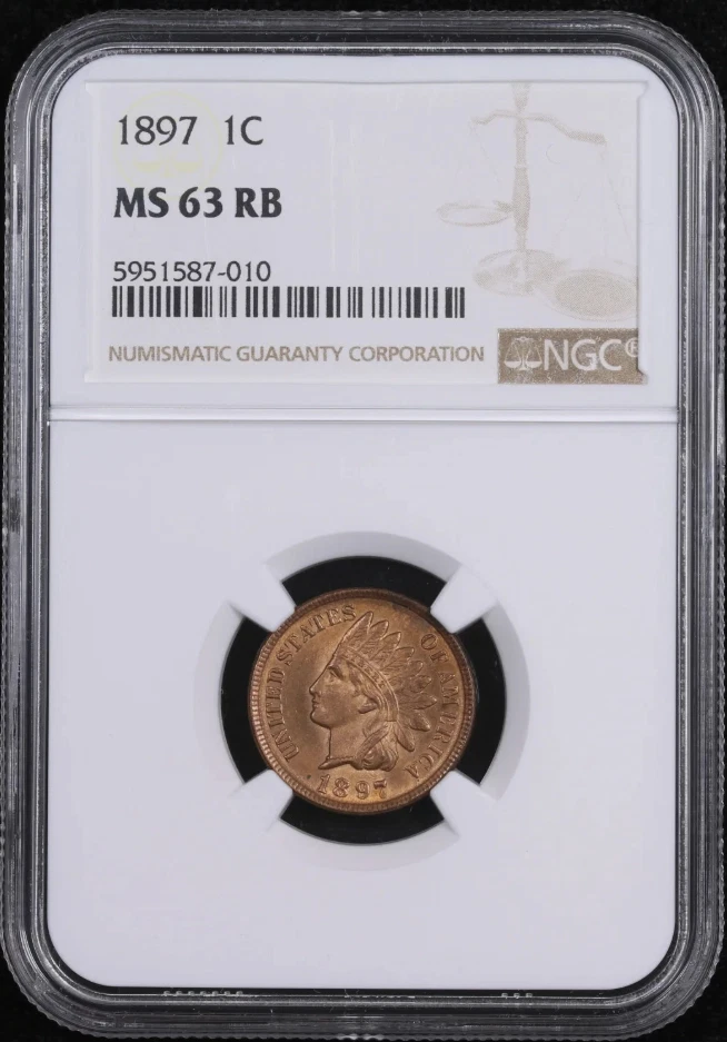 NGC Grade MS 63 Indian Head Small Cents (1859-1909) for sale | eBay