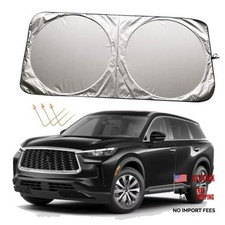 XHRING Car Windshield Sun Shade Sunshade for Infiniti QX60 2014-2025 2026 QX80