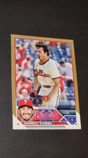 2023 Topps Update Garrett Stubbs Gold /2023 Phillies #US137