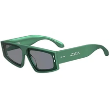 Isabel Marant Women's Sunglasses Pearled Green Rectangular IM 0169/G/S 0YIB/IR