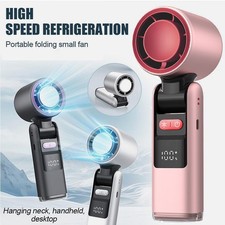 Usb Rechargeable Mini Hand-Held Fan Portable Folding Desk Fan Cooler Cooling AN