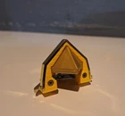Power Ranger Deluxe Zeo Megazord ZEO III Lion Mane Gold Pyramid Helmet Vintage