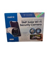 Reolink Argus Series B340 Security Camera W/ Solar Panel SEALED NEW