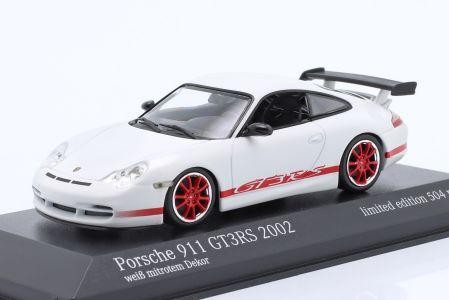 Minichamps 1:43 Porsche 911 (996) GT3 RS year 2002 - white