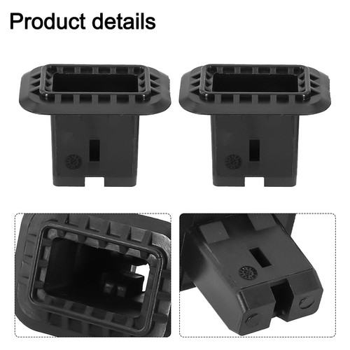 NEW 2pcs Black Car Rear Seat Fixing Buckle 4B0886373 4B088637301C 1K0886373C AU - Picture 10 of 12