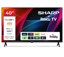 SHARP Roku TV 40" Smart Full HD HDR LED TV - BOX DAMAGE
