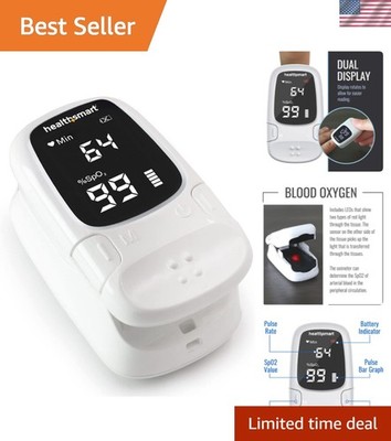 Digital Fingertip Sport Pulse Oximeter, Fast Results, Clinically Accurate, Ea...