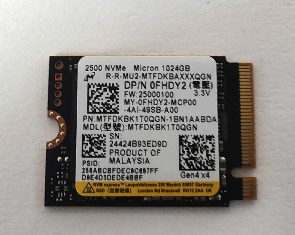 25+ Dell M.2 Interface Solid State Drives for sale | Updated Oct 2026