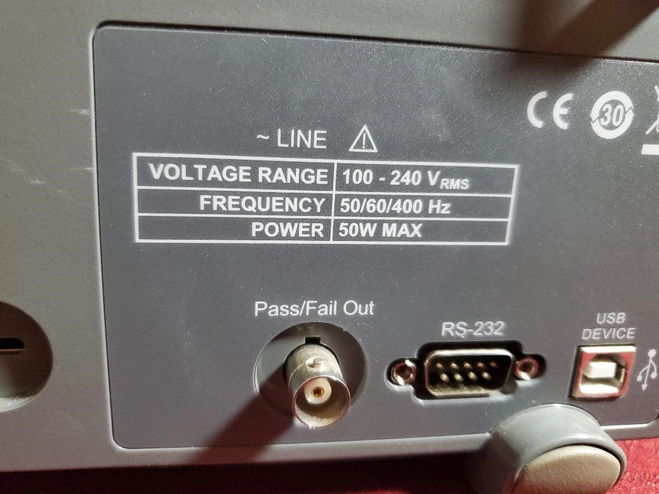 Osciloscopio digital TEKTRONIX SDS1052DL 1 PIEZA, doble canal 50 MB #LL Foto 3 de 4