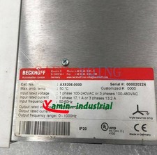 USED 1pc AX5206-0000 BECKHOFF Servo Drives