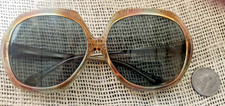 Large Lense Vintage Sunglasses, Unbranded, Glass Lenses, pretty fabulous