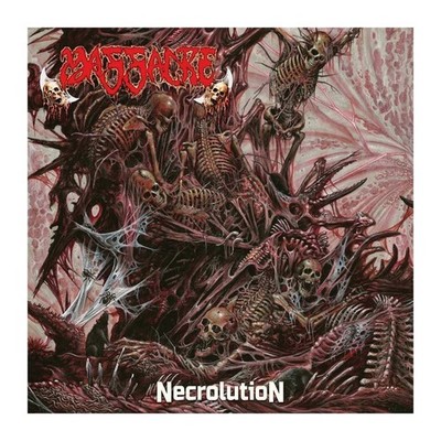 Massacre - Necrolution LP Pink/Blue Limited 250 Pieces NEU