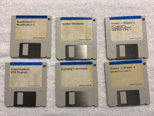 WordPerfect for MS-DOS, 6 Disk Set
