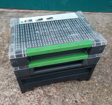 3 x BOTT Modular Stackable Tool Box Electricians Cases Parts Trays