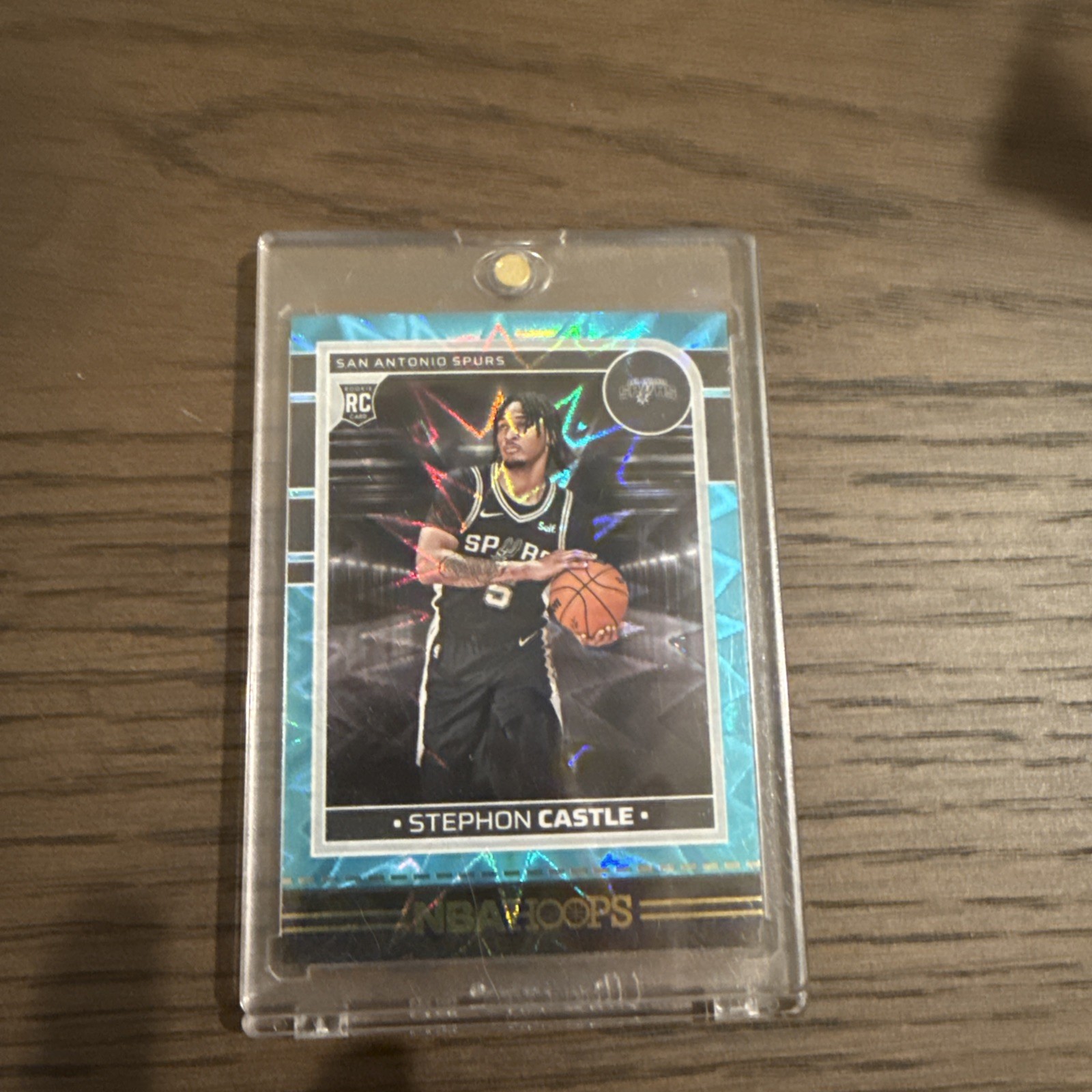 2024-25 Panini Nba Hoops - Rookies Stephon Castle #234 Teal Explosion (RC)