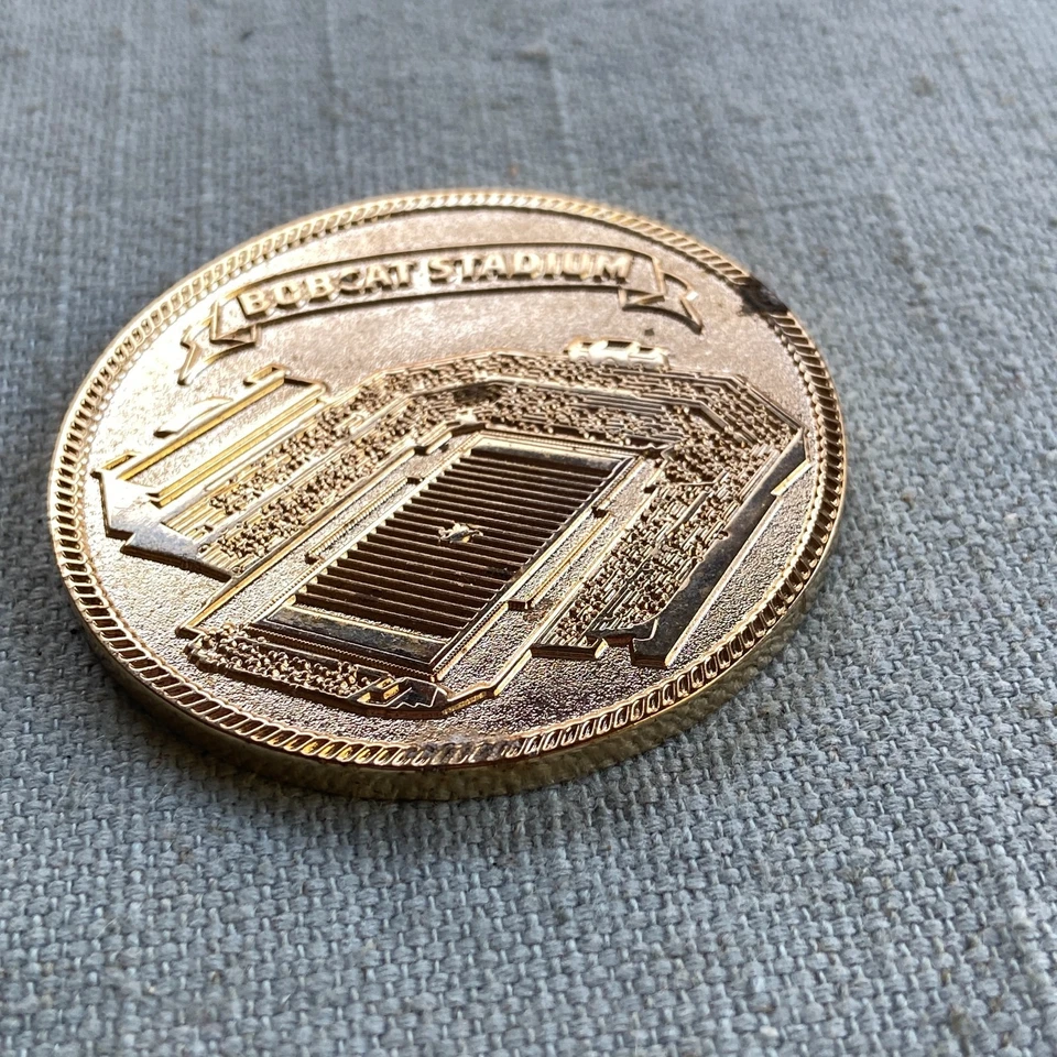 Moneda Desafío Temporada FBS Inaugural Estadio Bobcat de la Universidad Estatal de Texas 2012 Foto 2 de 4
