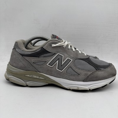 New Balance USA 990 v3 Women 11.5 2E Extra Wide Gray Athletic