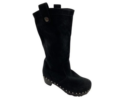 Berkemann Damen Stiefel Schwarz Wildleder Gr.37,5