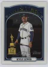 2021 Topps Heritage Chrome 306/999 Kyle Lewis #101 0t2