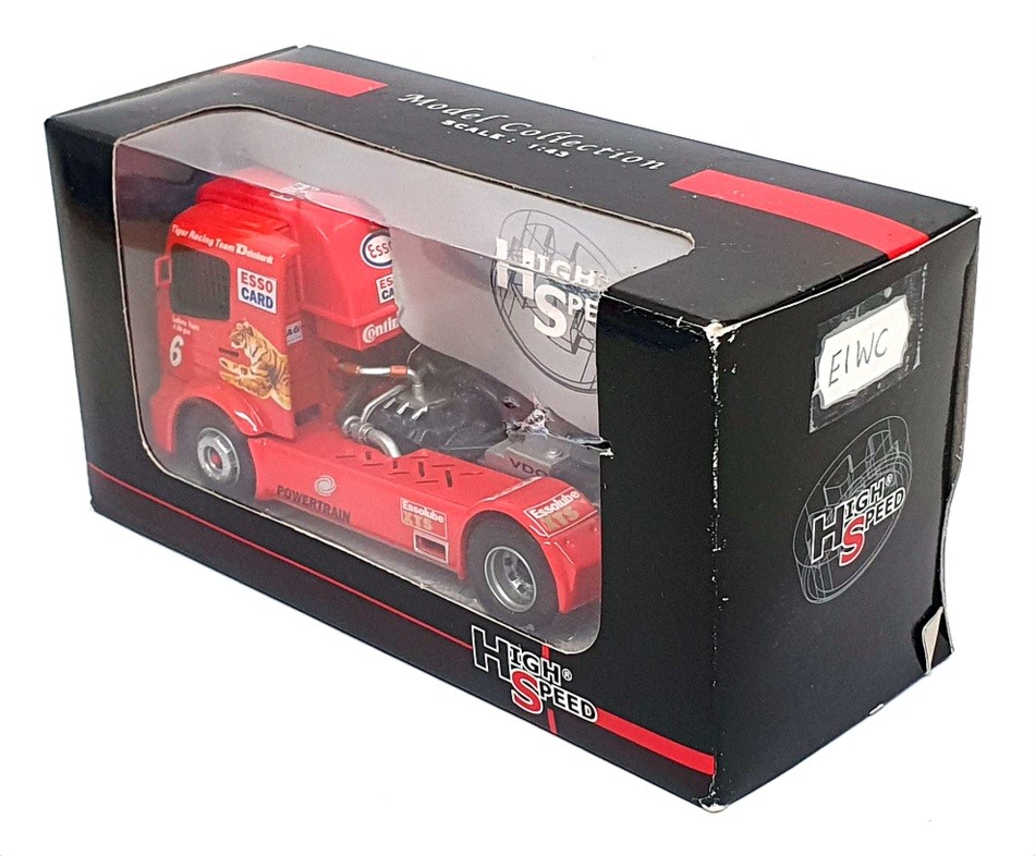 High Speed 1/43 Scale E1WC - Mercedes Benz Race Truck #6