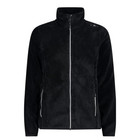 CMP Fleece Jacke Damen Gr. 2XL / 46 Schwarz Outdoor Fleecepullover