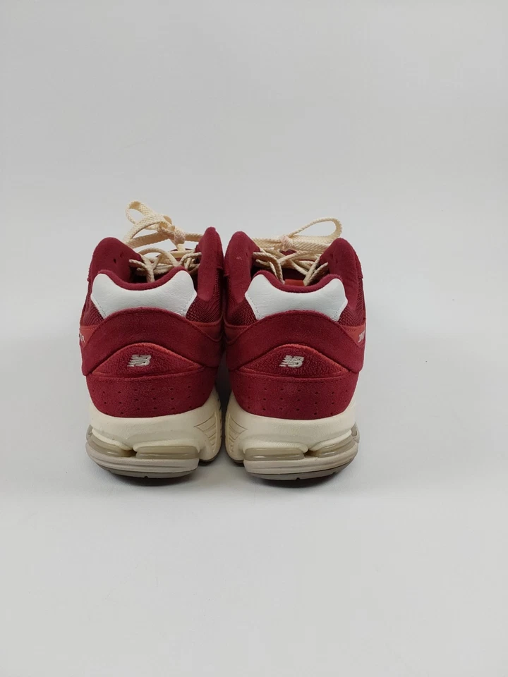 New Balance 2002R Suede Pack - Garnet Deep Earth Red Men's Size 10 - Image 4 of 4