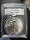 2015-(W) Silver Eagle Dollar ASE PCGS MS 70 STRUCK AT WEST POINT MINT