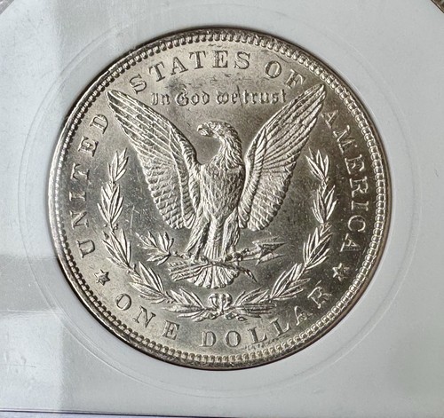 Monster Toned 1889-P 🇺🇸 Morgan 1 $ Dollar Silber PCI 66 MS BU 64 Unc - Bild 5 von 7