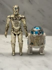 VTG 1977 Kenner Star Wars C-3PO and R2-D2 Lot of 2 Action Figures Droids