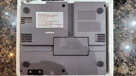 Nintendo NES Control Deck Console Boxed PAL Variant with Controller and Manuals