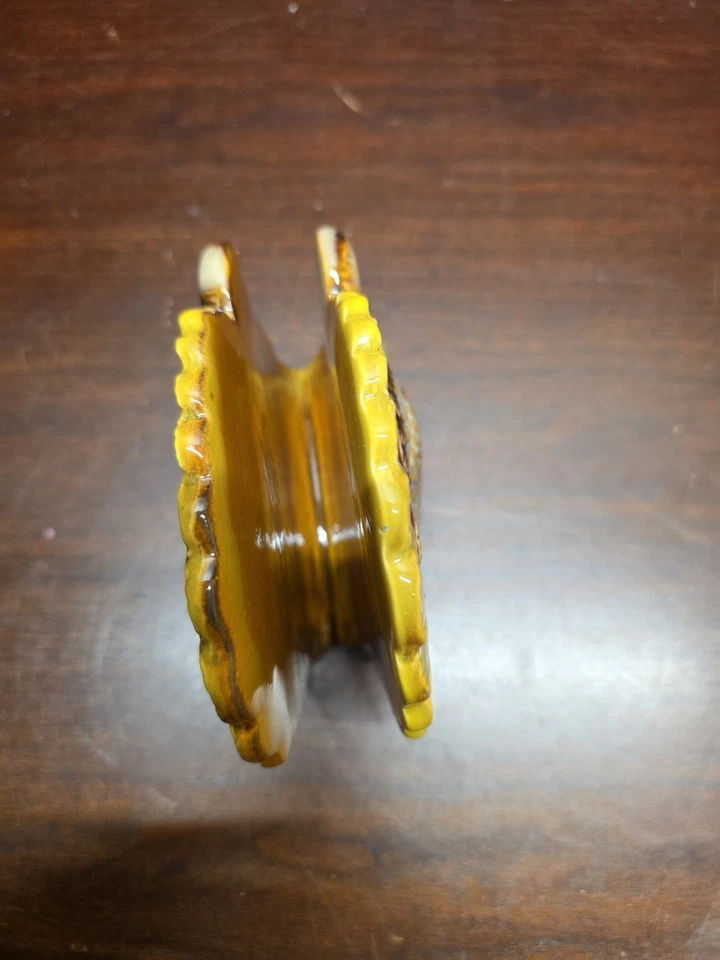 Servilletero de pavo de cerámica decoración de acción de gracias mejores hogares y jardín Foto 4 de 4