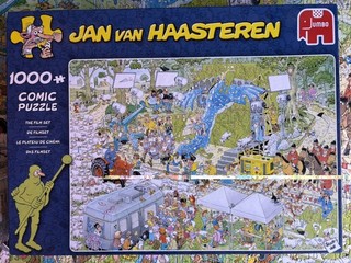 Jumbo Jan van Haasteren The Film Set 1000 Piezas Cómic Puzzle 190746 COMPLETO 🧩
