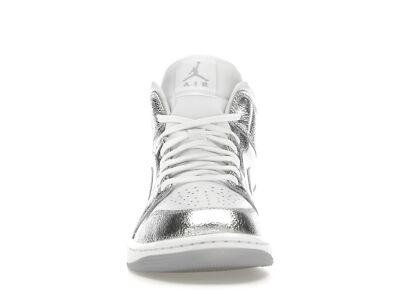 Air Jordan 1 SE Mid Metallic Silver W - FN5031-100 | eBay