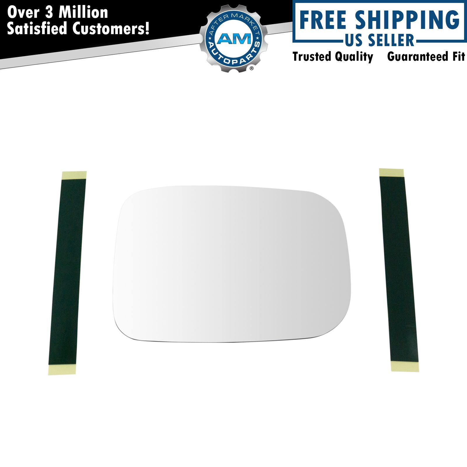 Mirror Glass Replacement for Chevy Blazer GMC Jimmy Full Size Pickup Van Suburban-image