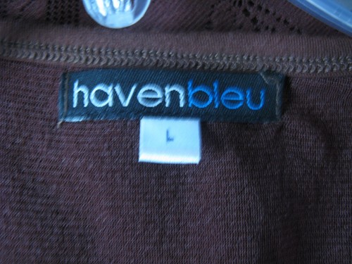 Haven Bleu Women's Embellished Long Sleeve Blouse, Size Large - Picture 4 of 5