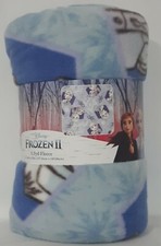 Disney Frozen 2 Anna  Elsa True to Myself 1.5 yd x 59 in Fleece Blanket New
