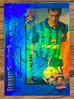 Team Pepsi Generation Next Soccer Football Card 81 Laurent Blanc
