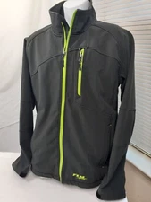 Polo Motorcycle XL Jacket Black Polo Motorrad Racing Jacket FLM Zipper, Pockets