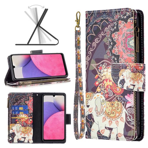 For Samsung A13 A23 A33 A53 A14 A34 A54 S23 Flip Wallet Leather Phone Case Cover - Picture 11 of 56