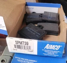 Rear Disc Brake Pad Set Aimco SPM739 Brake Pads Fit 1996-1998 Mercedes C230 