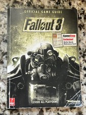 Fallout 3 Official Game Guide Book-No Map