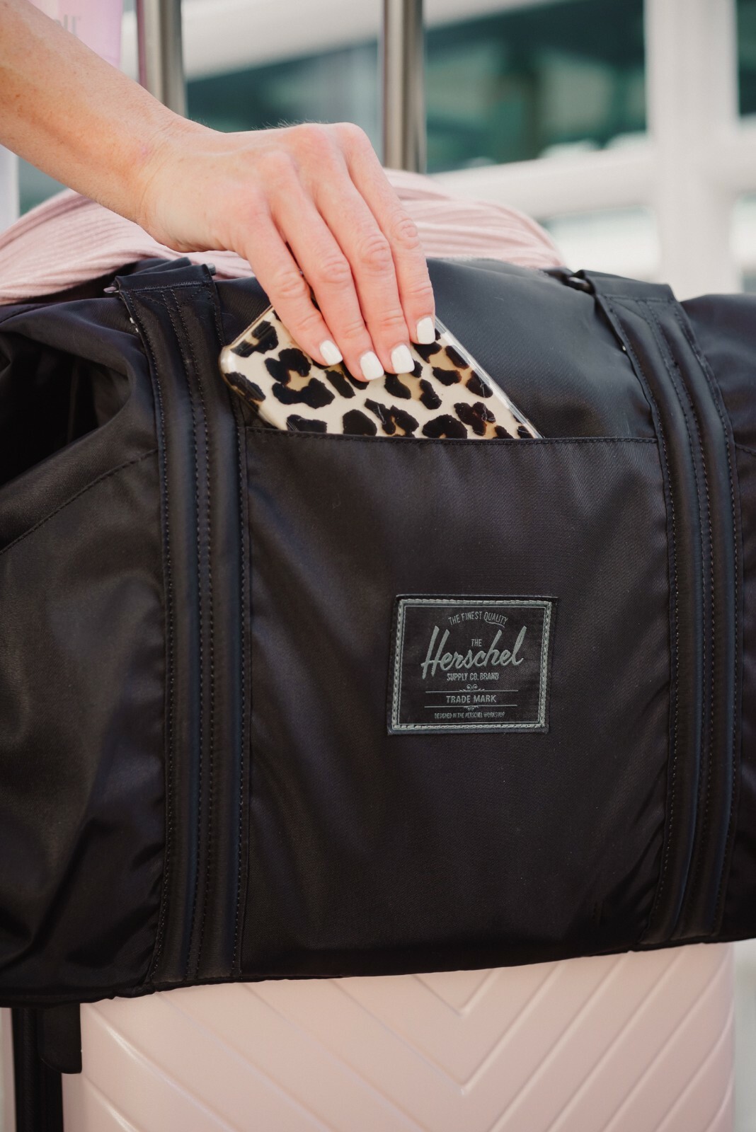 herschel supply strand duffle