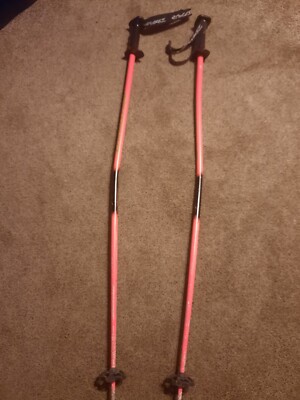 Vintage Dynastar Racing Aluminum Ski Poles 43.5  Custom Grips & Baskets