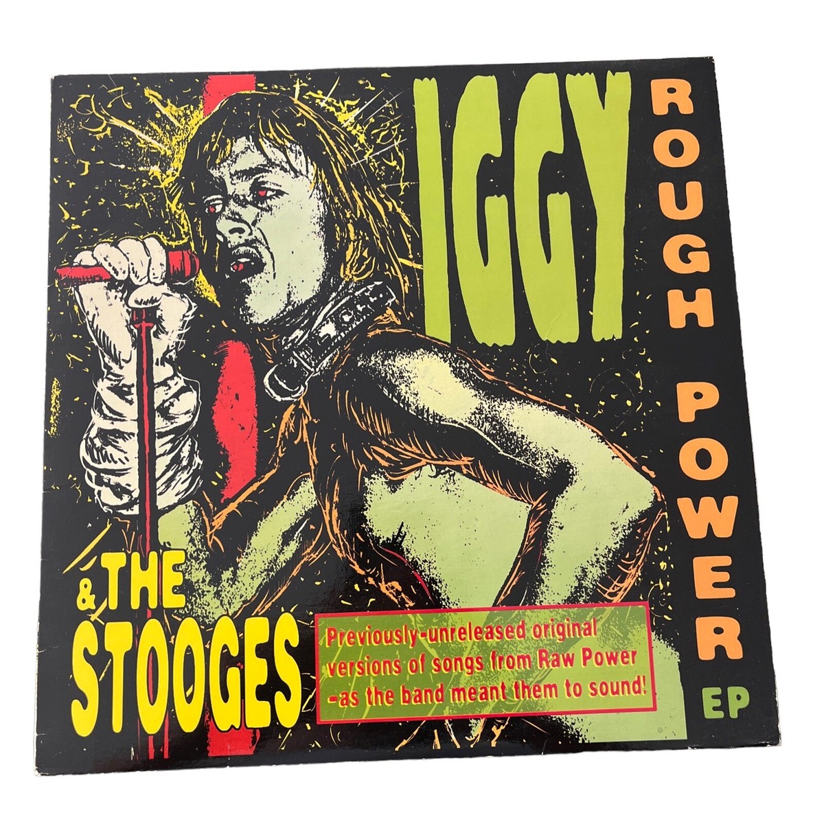 Rough Power by Iggy & the Stooges (Vinyl, Dec-1995, Bomp) BCD 4049