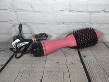 REVLON One-Step Volumizer Original 1.0 Hair Dryer and Hot Air Brush, Black Pink